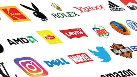 Well Known Product Logo - Social Media Logo Compilation Animation. Stock Footage Video 100
