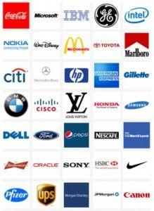 Well Known Product Logo - The Importance of logo for business and companies.