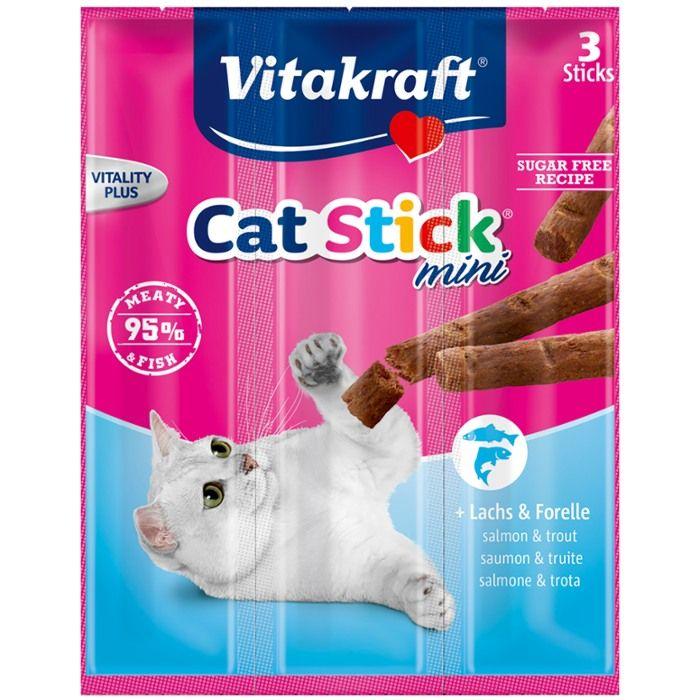 Saumon Pink Supreme Box Logo - Vitakraft Cat Stick Mini Cat Treats - Salmon & Trout, 3pcs from ...