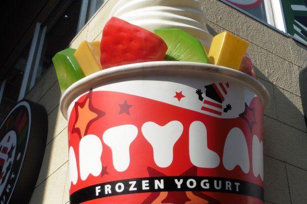 Frozen Japanese Logo - Frozen Yogurt at PartyLand