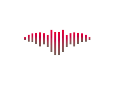 Sound Wave Logo - Sound wave + bat, music logo design symbol by Alex Tass, logo ...