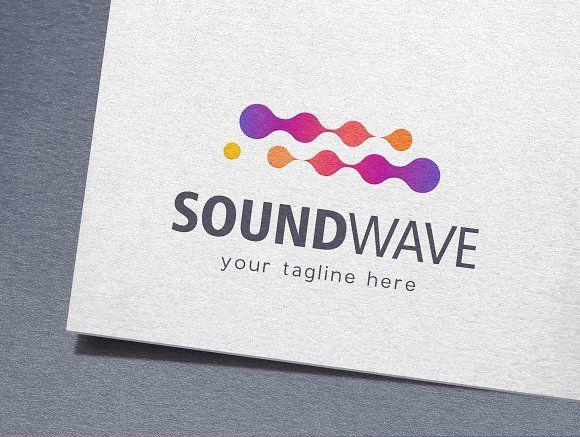 Sound Wave Logo - Sound Wave Logo ~ Logo Templates ~ Creative Market