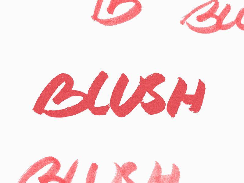 Blush Logo - Blush Logo by Tyler Sharpe | Dribbble | Dribbble