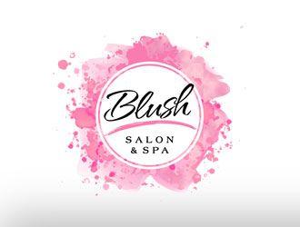 Blush Logo - Blush Salon & Spa logo design - 48HoursLogo.com