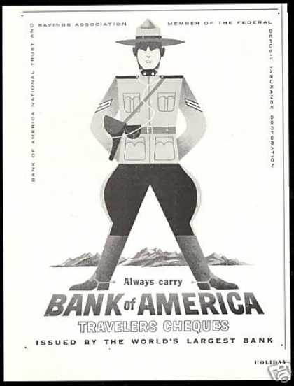 Vintage Bank of America Logo - Vintage Money, Insurance and Banking Ads of the 1950s