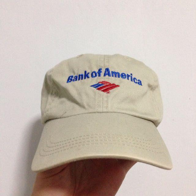 Vintage Bank of America Logo - vintage bank of america cap, Men's Fashion, Clothes on Carousell
