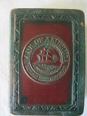 Vintage Bank of America Logo - Vintage Bank of America Bank Book Patented July 1923. eBay