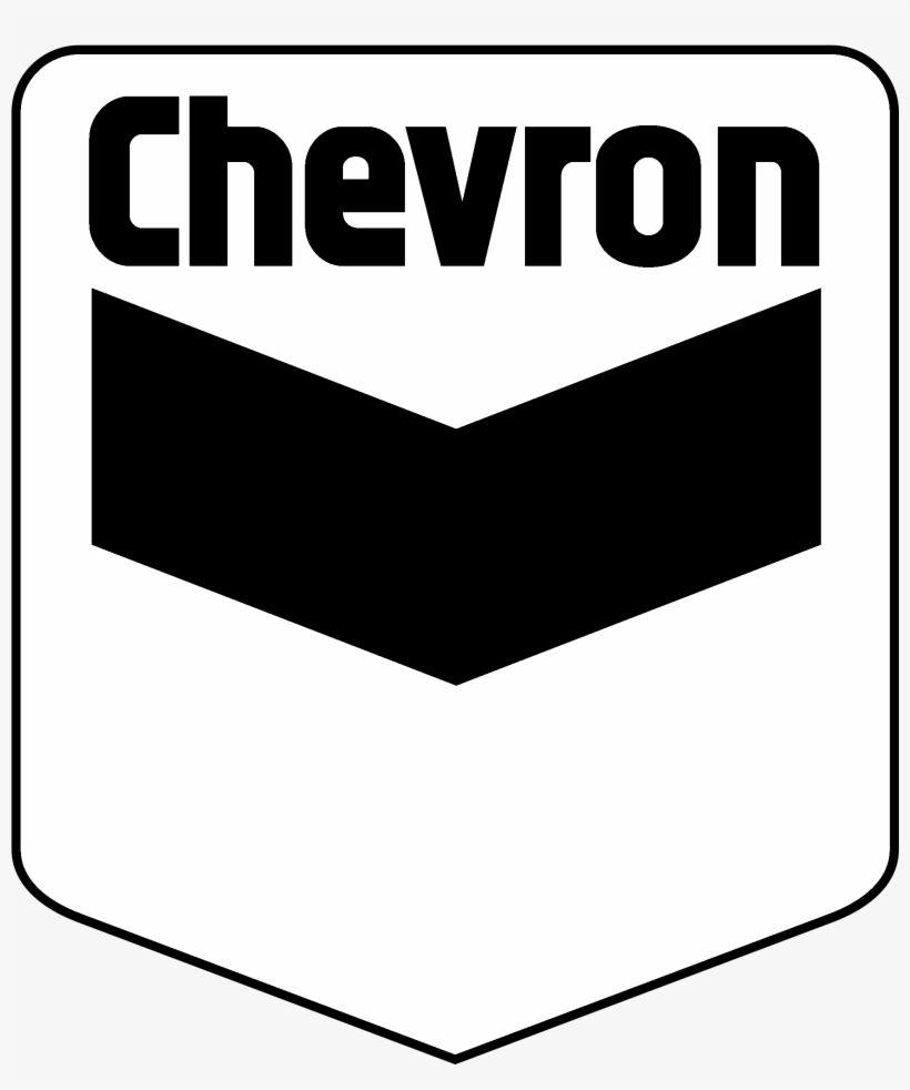 And White Black Chevronlogo Logo - Chevron Logo Black And White Logo Transparent PNG