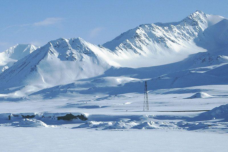 North Pole Mountain Logo - SwissEduc - Glaciers online - Arctic Islands