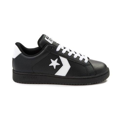 And White Black Chevronlogo Logo - Converse EV3 Sneaker Black White Signature Converse Star And Chevron