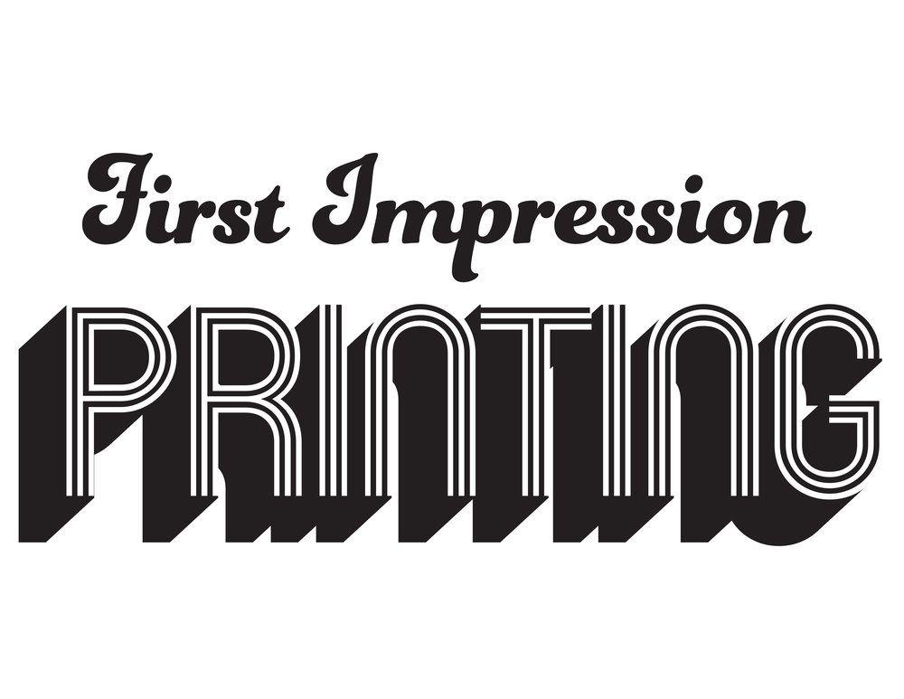 Impression Printing Logo - First Impression Printing