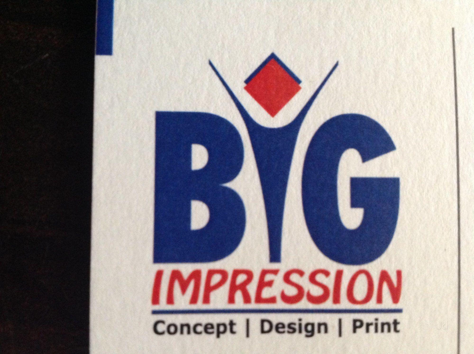 Impression Printing Logo - Big Impression Photo, Laxman Vihar, Gurgaon- Picture & Image