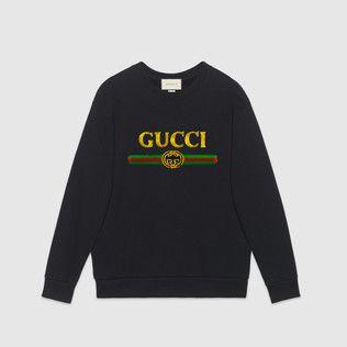 Cute Gucci Logo - Women's Sweatshirts & T-Shirts | GUCCI ®