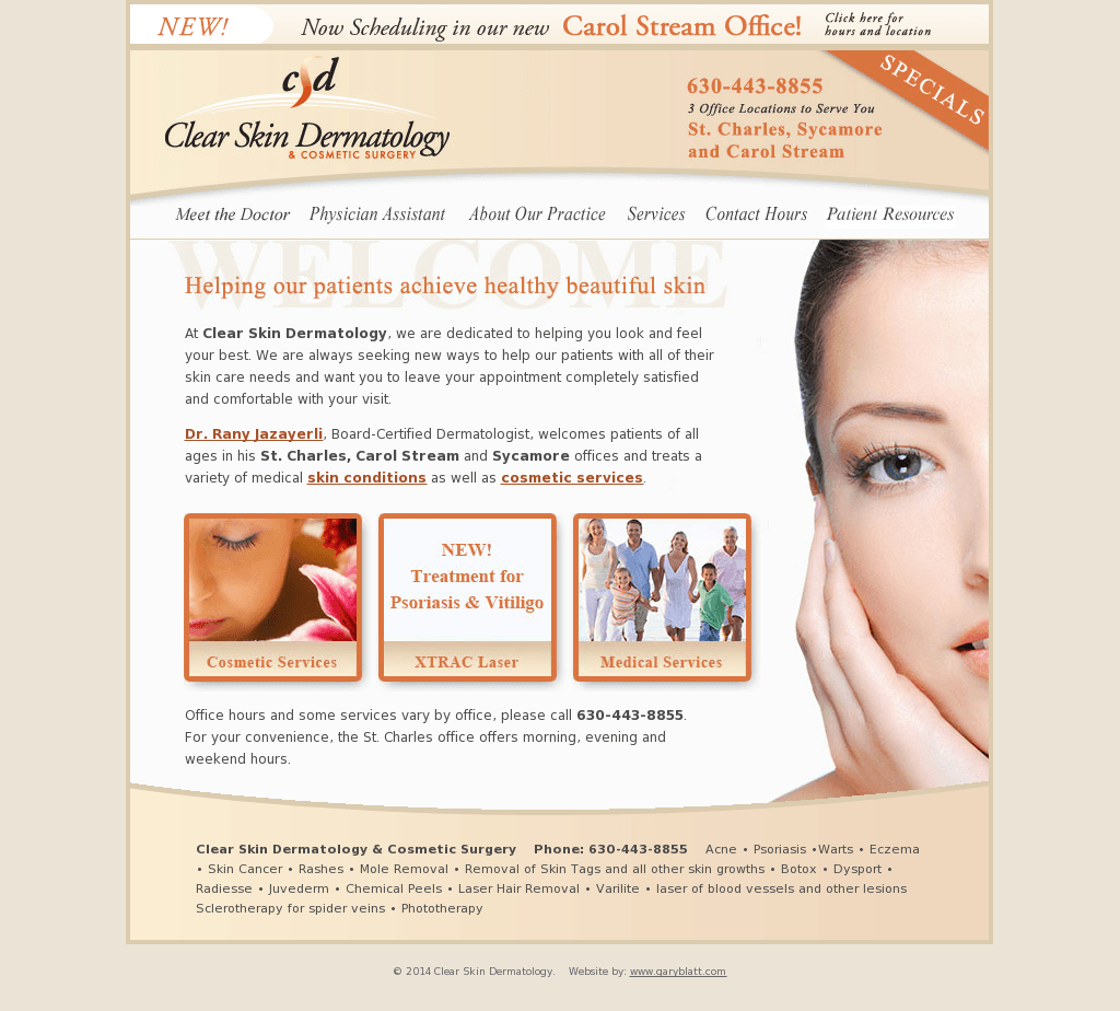 Clear Skin Dermatology Logo - Clear Skin Dermatology Competitors, Revenue and Employees