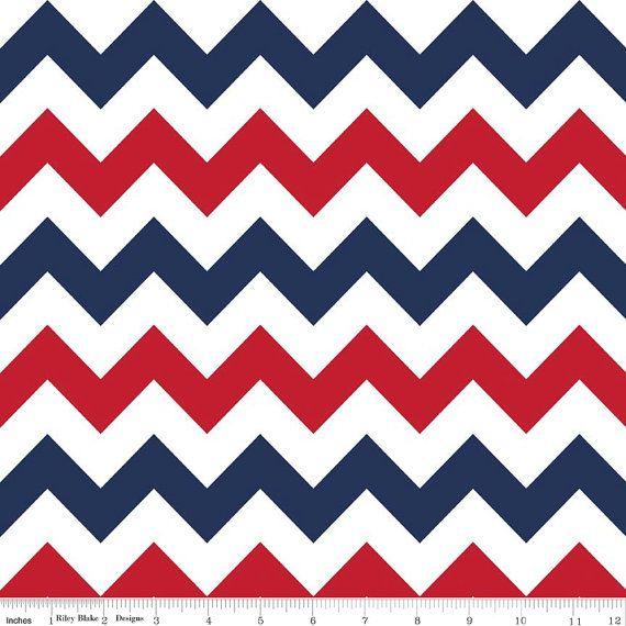 Blue and Red Chevron Logo - SALE 30% OFF 44