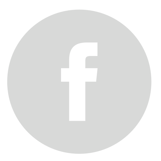 Gray Facebook Logo - Circle, facebook, gray icon