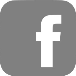 Gray Facebook Logo - Gray facebook 6 icon - Free gray social icons