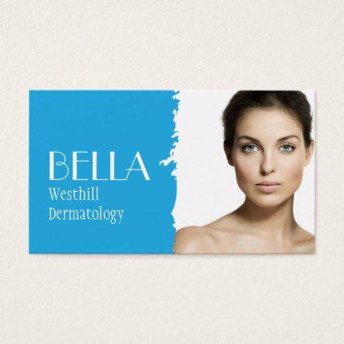 Clear Skin Dermatology Logo - Clear Skin Dermatologist Facial Massage Spa Business Card