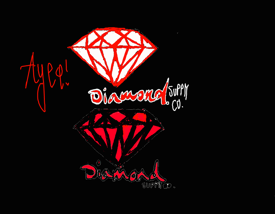 Red Diamond Supply Co Logo - Diamond supply CO