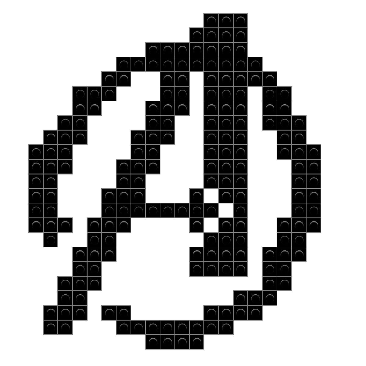 8-Bit Superhero Logo - Avengers Logo Pixel Art – BRIK