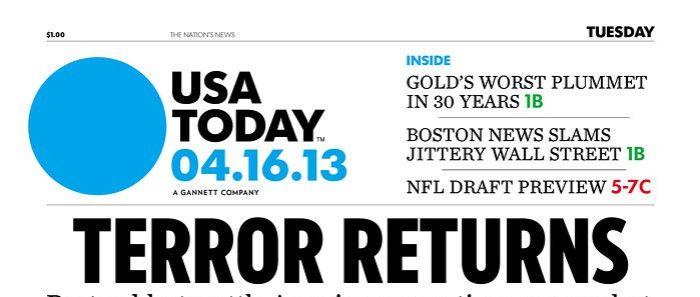 Old USA Today Logo - USA Today | Exclusives and x-Heights Across the Multiverse