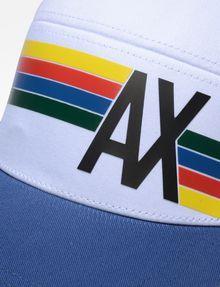 Colored Stripe Logo - Armani Exchange COLORFUL STRIPED LOGO HAT , Hat for Men ...