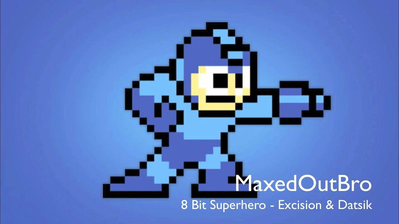 8-Bit Superhero Logo - HD] Drumstep: Excision & Datsik - 8 Bit Superhero - YouTube