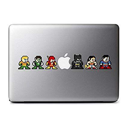 8-Bit Superhero Logo - Amazon.com: 8-Bit Superhero League Decals for MacBook, iPad Mini ...