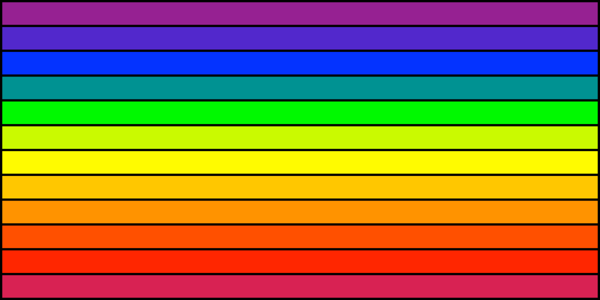 Colored Stripe Logo - Rainbow flag
