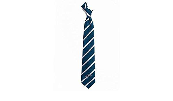 Colored Stripe Logo - NFL Philadelphia Eagles Stripe One Necktie: Amazon.co.uk: Sports