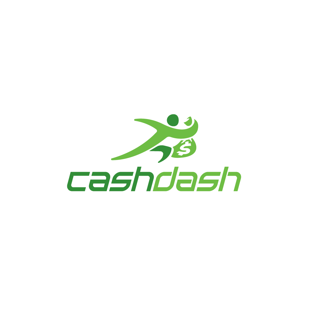 Money Logo - For Sale – CashDash Running Money Logo | Logo Cowboy