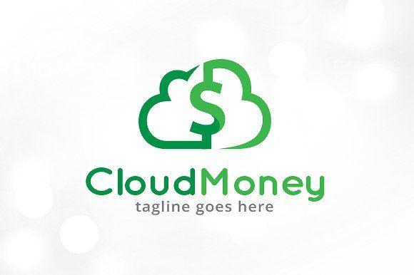 Money Logo - Cloud Money Logo Template ~ Logo Templates ~ Creative Market