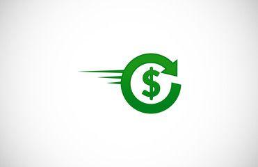 Money Logo - round arrow money logo