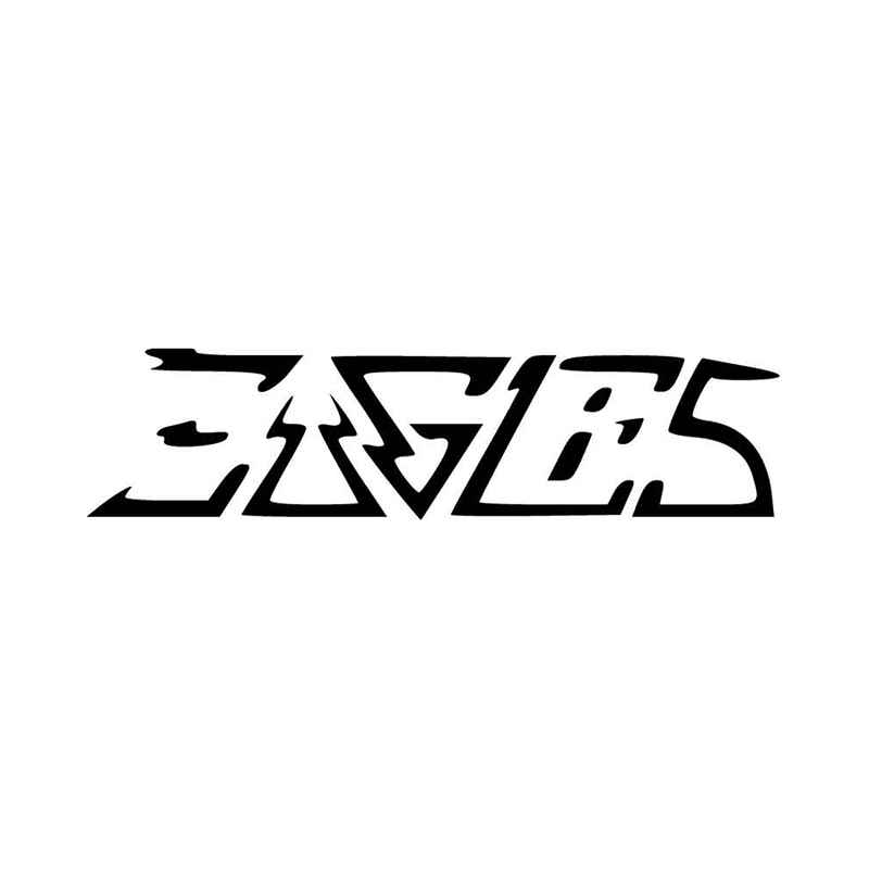 The Eagles Band Logo - Eagles Rock Band Logo Vinyl Decal Sticker