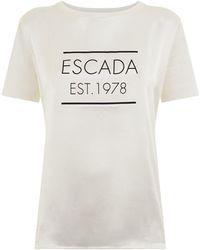 Escada Logo - Women's ESCADA T-shirts Online Sale