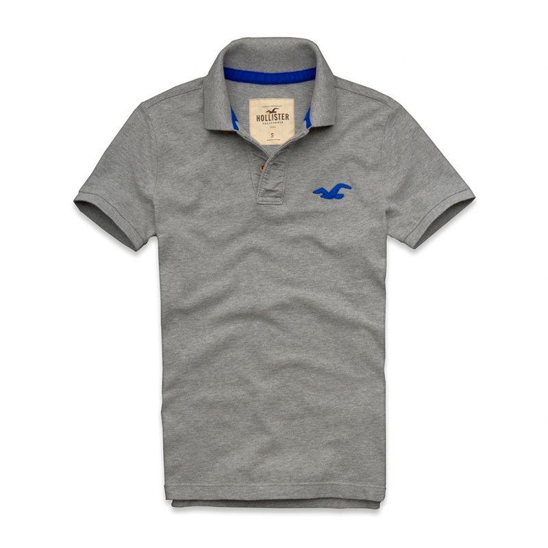 Hollister Bird Logo - Polo Tees Men Hollister Bird Logo Gray Blue,plastic calculation ...