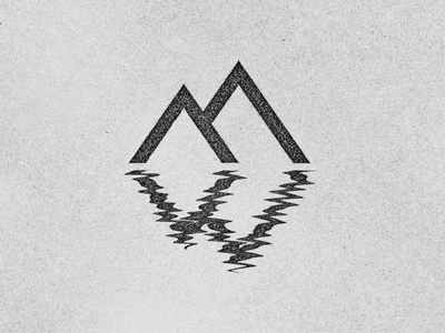 Mountain Reflection Logo - Mountain West by Alex Rinker | Dribbble | Dribbble