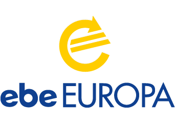 Blue City Logo - ebe EUROPA en CITY BUS electric bus
