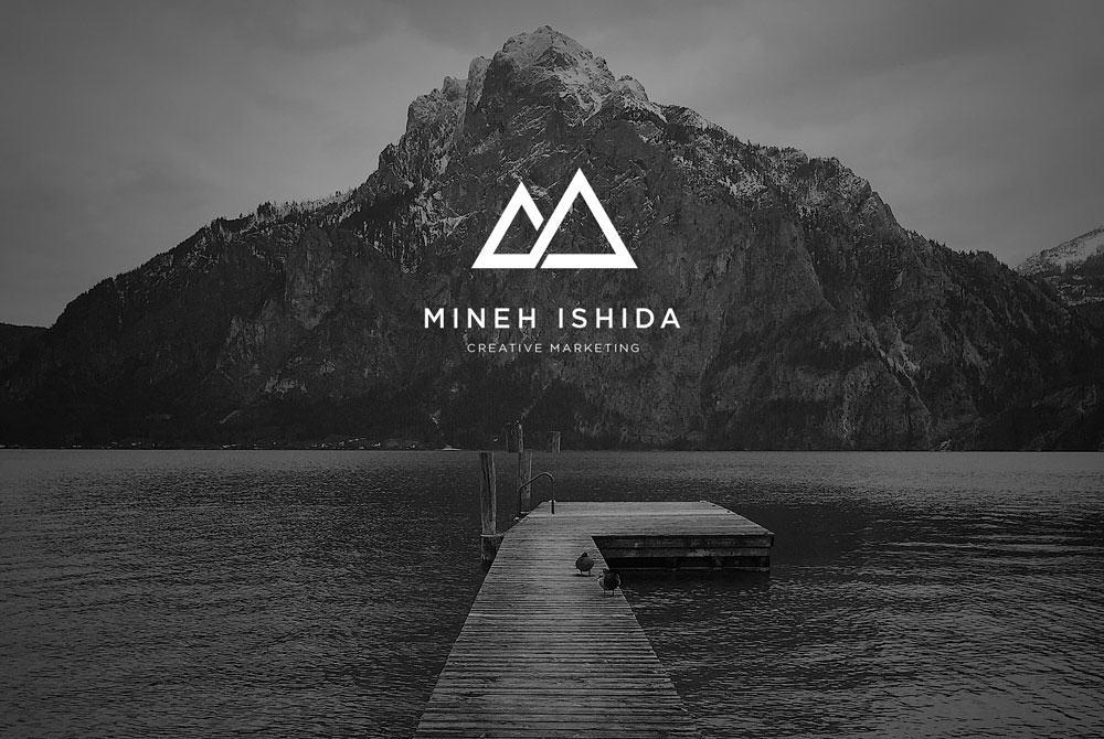 Mountain Reflection Logo - Mineh Ishida - Logo Project v002 - Mineh Ishida