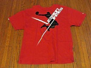 Dunkman Logo - Nike LeBron James Dunkman Logo Red T Shirt Sz L