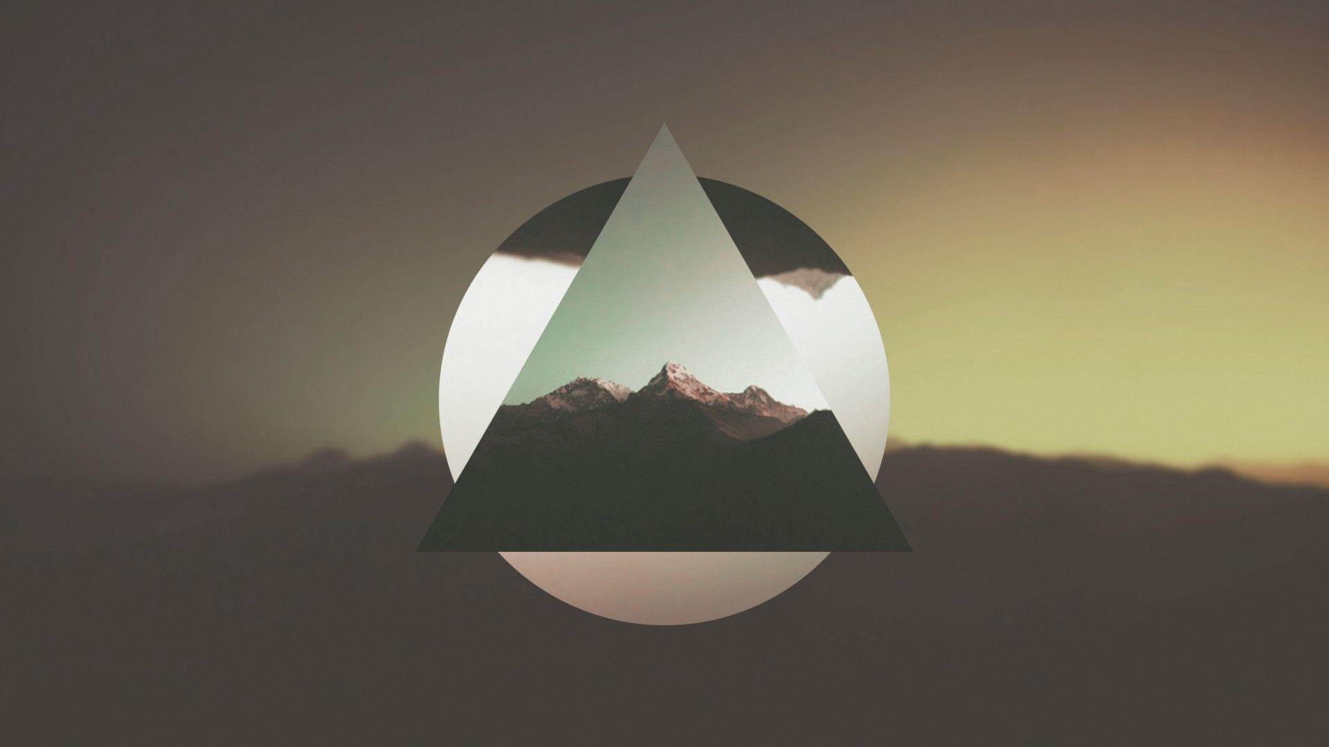Mountain Reflection Logo - Wallpaper : sunlight, white, illustration, mountains, reflection ...