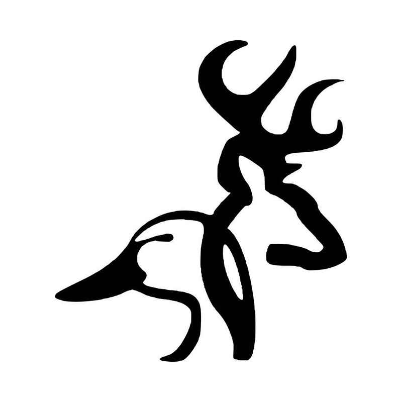 Browning Logo - Duck Buck Browning Logo Vinyl Decal Sticker