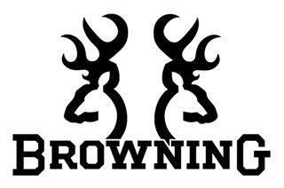 Browning Logo - Browning Logo 3 Decal Sticker