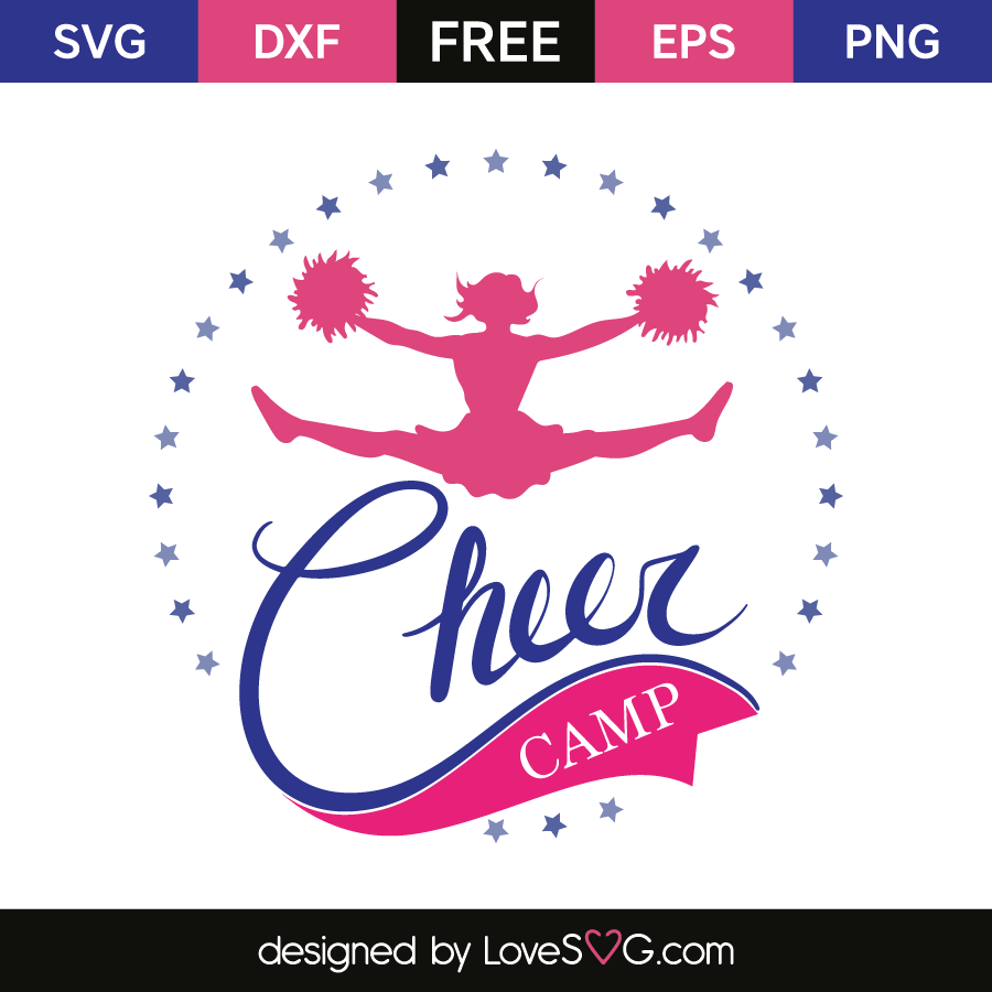 Cheer Camp Logo - Cheer camp | Lovesvg.com