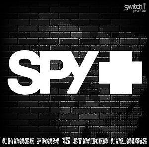 Spy Optics Logo - SPY Optics Sticker Snowboard Ski Motocross MX FMX BMX Mountain bike