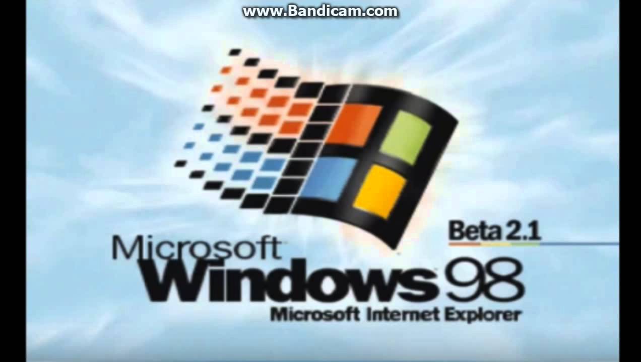 Windows 2.1 Logo - Windows 98 Beta 2.1 startup sound - YouTube