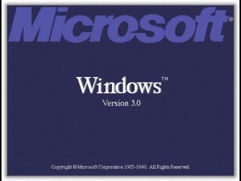 Windows 2.1 Logo - Windows 2.1x - YouTube