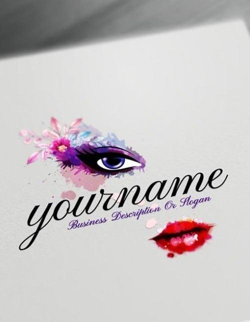 Makeup Artist Logo - Online Beauty logo design maker