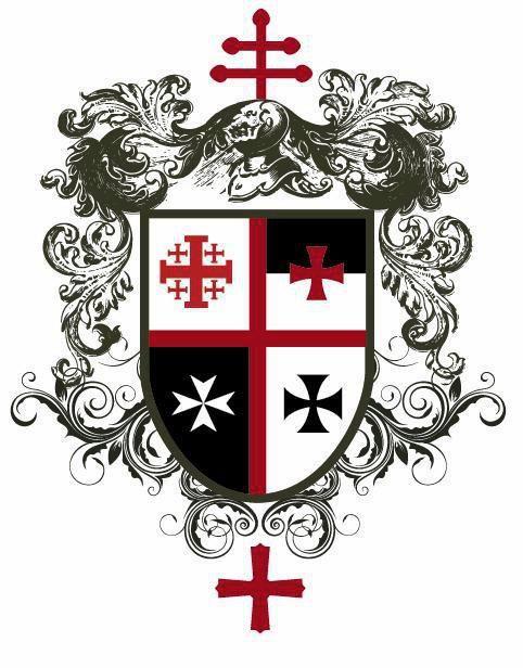Crusader Knight Logo - Templar coat of arms … | Old and other | Knigh…