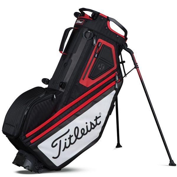 Red Titleist Logo - Titleist Players 14 Custom Logo Stand Bag Golf Bag - Good Fortune
